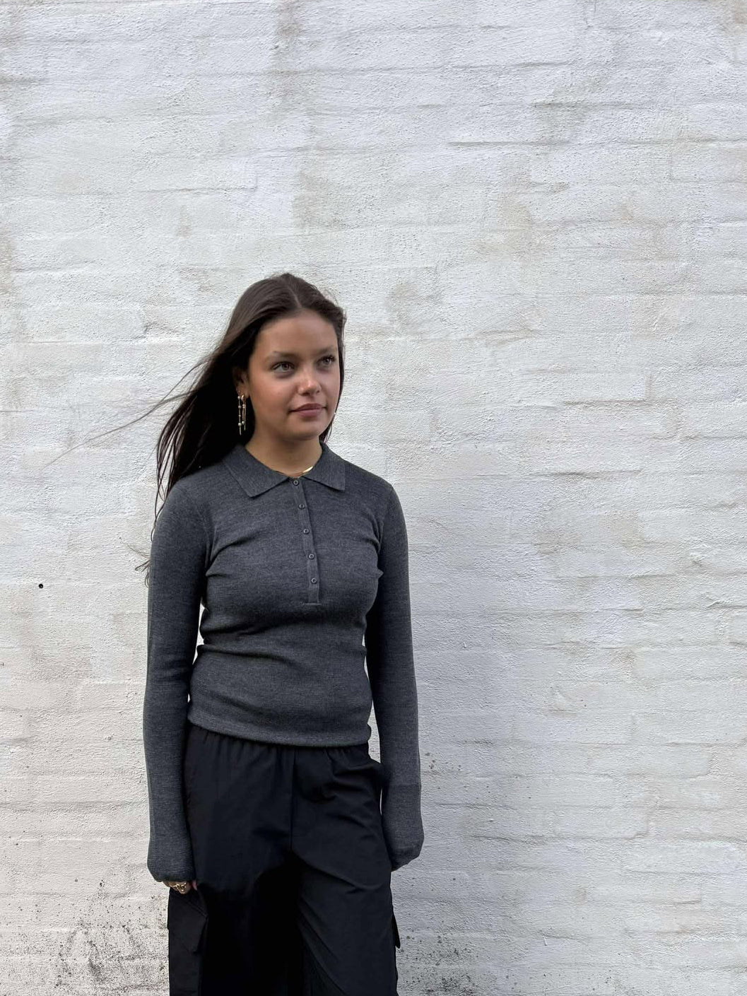 JXWREN Pullover - Medium Grey Melange